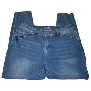 Ashley Stewart fearless skinny stretch jeans 18Petite